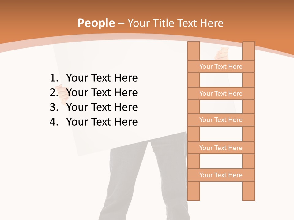 Educated Lecture Person PowerPoint Template