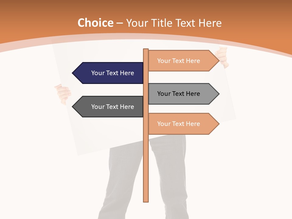 Educated Lecture Person PowerPoint Template