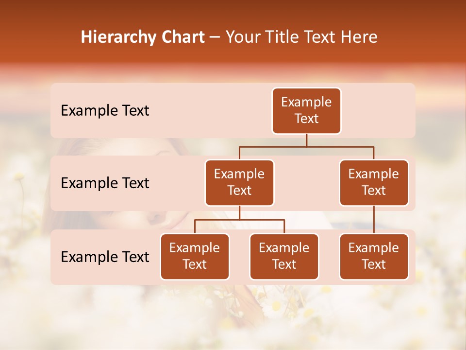 Laying In Grass Sunset Pretty PowerPoint Template