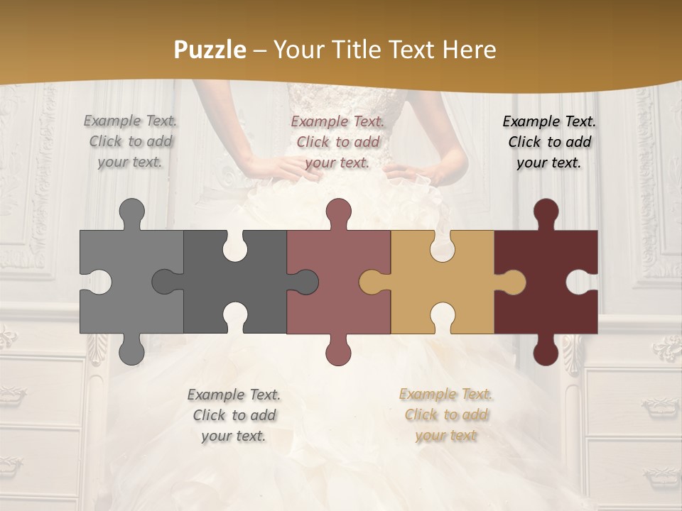 Portrait Dress Museum PowerPoint Template