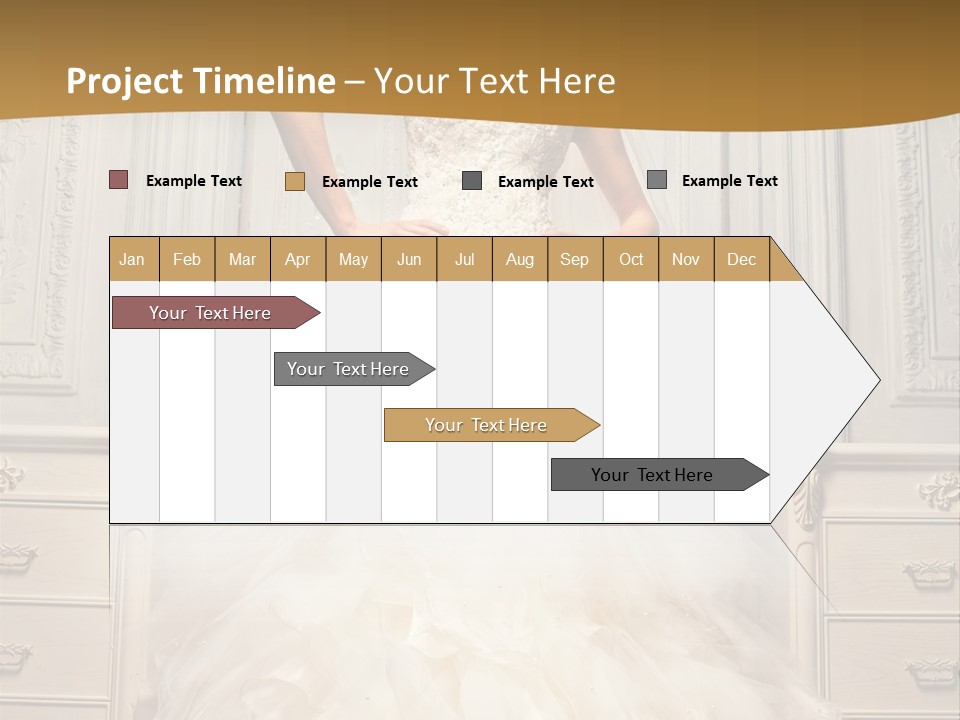 Portrait Dress Museum PowerPoint Template