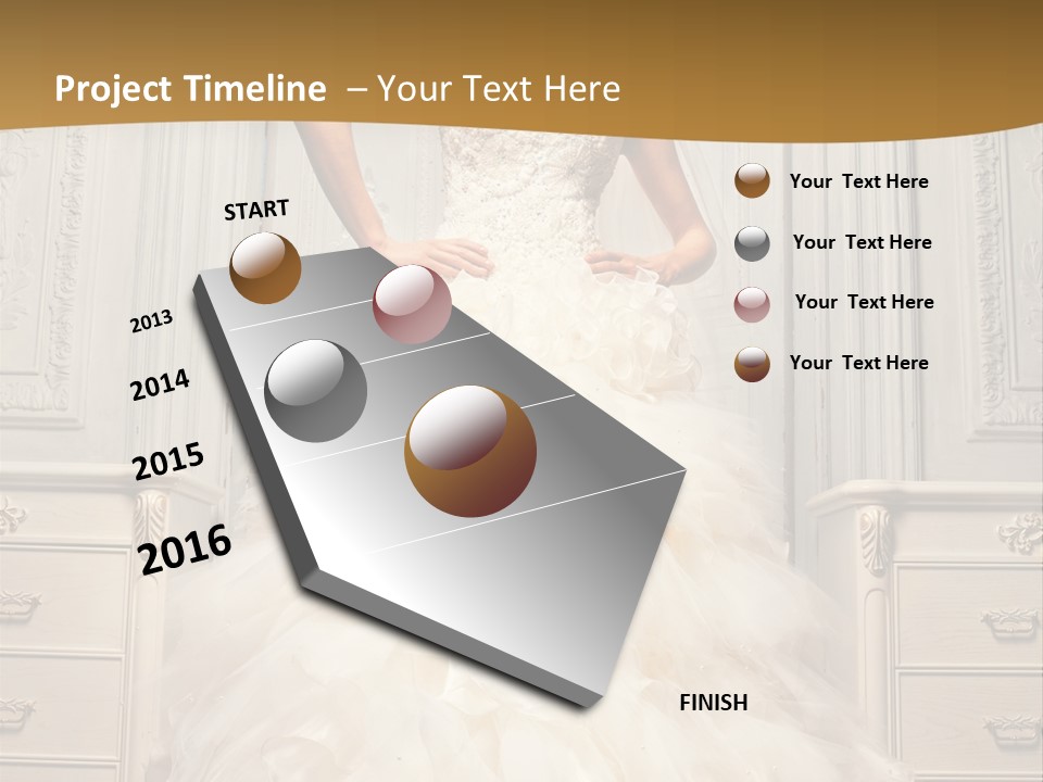 Portrait Dress Museum PowerPoint Template