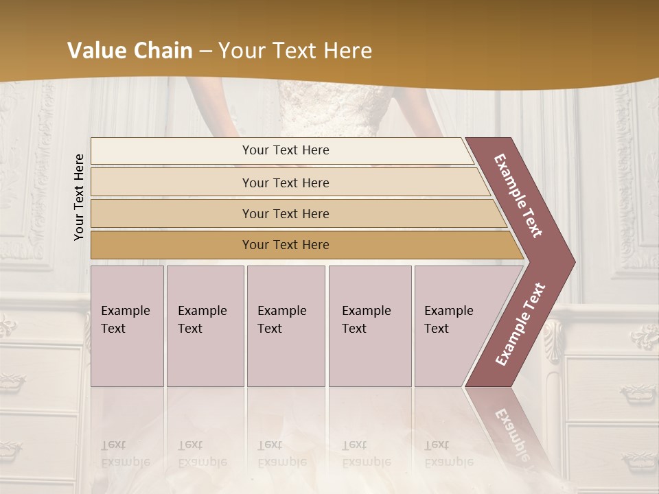 Portrait Dress Museum PowerPoint Template