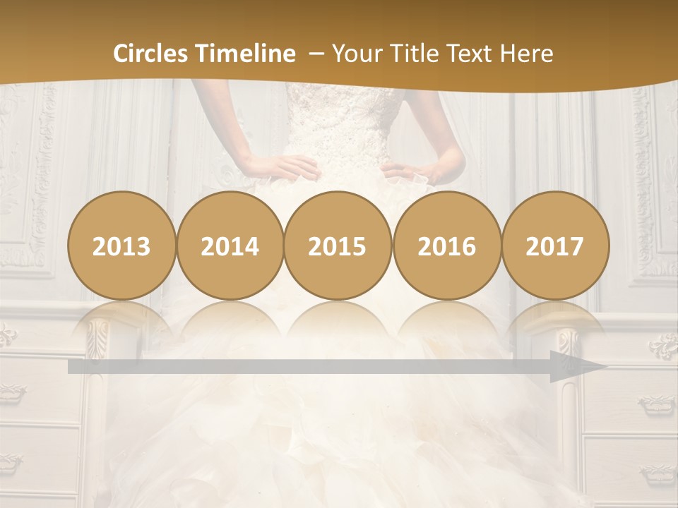 Portrait Dress Museum PowerPoint Template