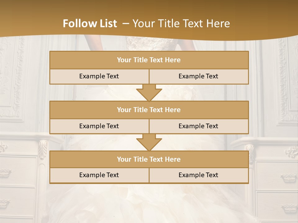 Portrait Dress Museum PowerPoint Template