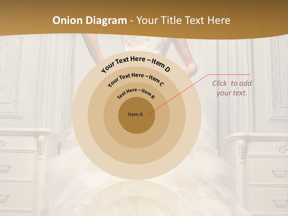 Portrait Dress Museum PowerPoint Template