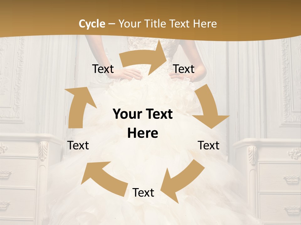 Portrait Dress Museum PowerPoint Template