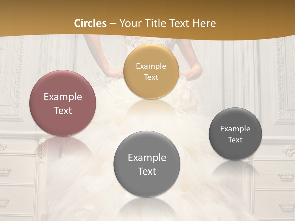 Portrait Dress Museum PowerPoint Template