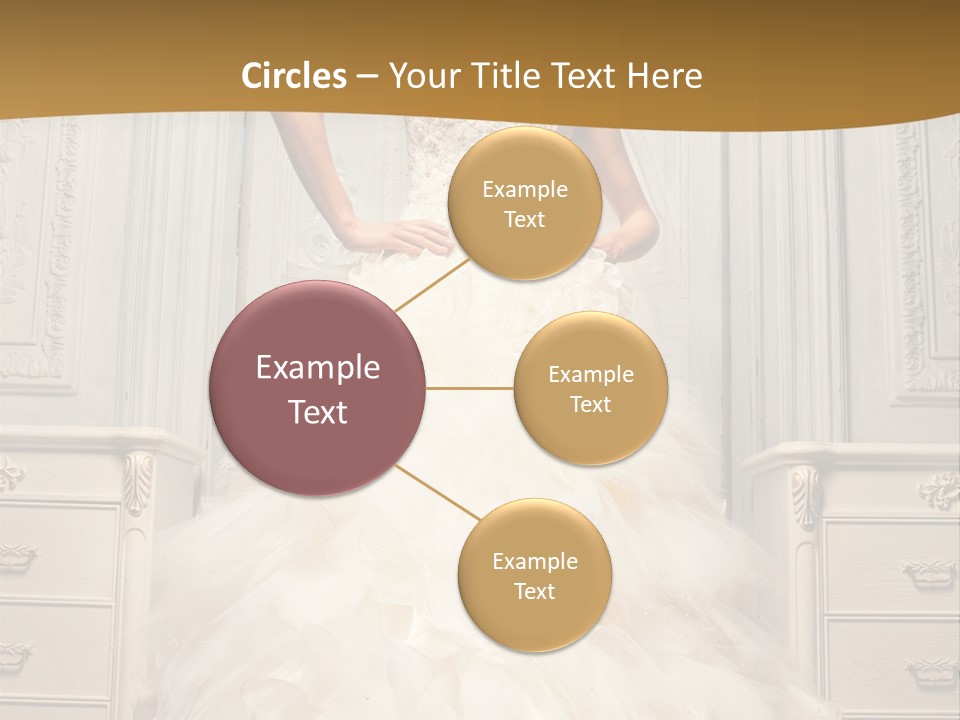 Portrait Dress Museum PowerPoint Template