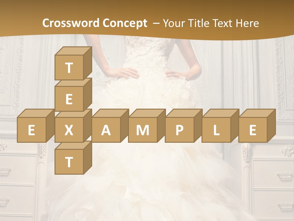 Portrait Dress Museum PowerPoint Template