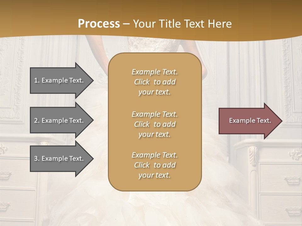 Portrait Dress Museum PowerPoint Template
