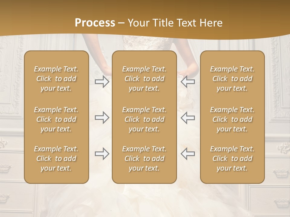 Portrait Dress Museum PowerPoint Template
