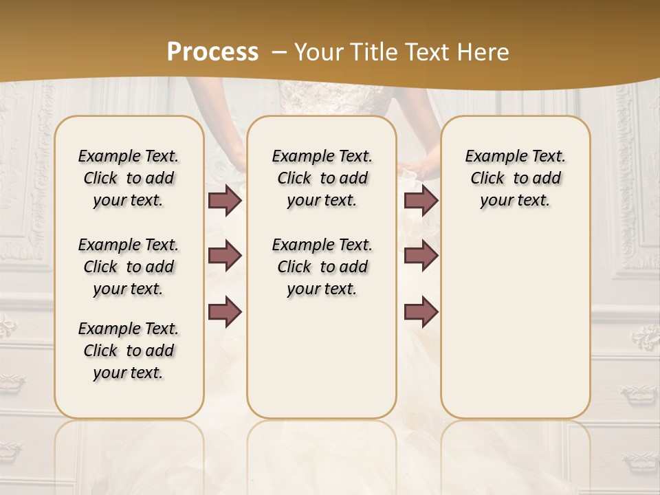 Portrait Dress Museum PowerPoint Template