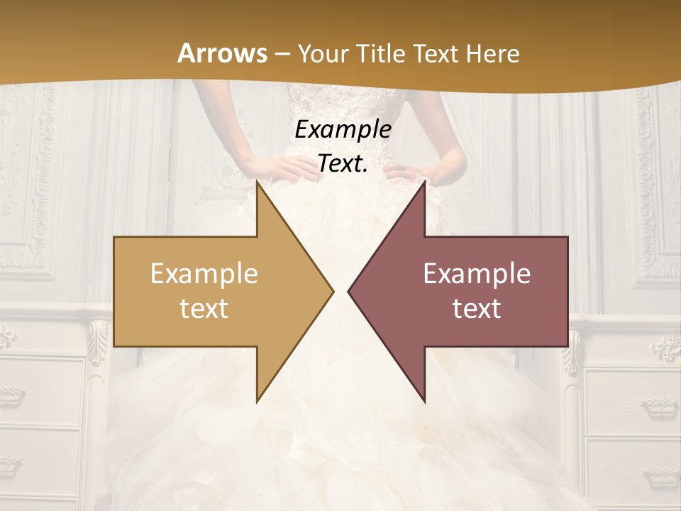 Portrait Dress Museum PowerPoint Template