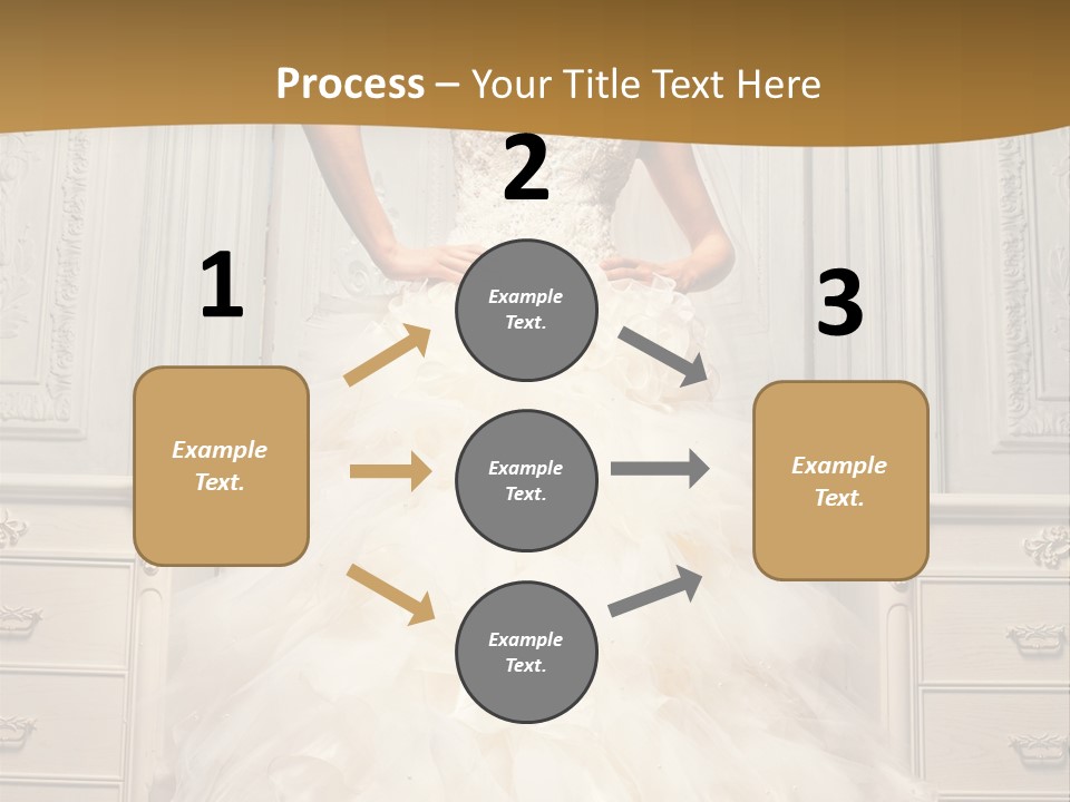 Portrait Dress Museum PowerPoint Template