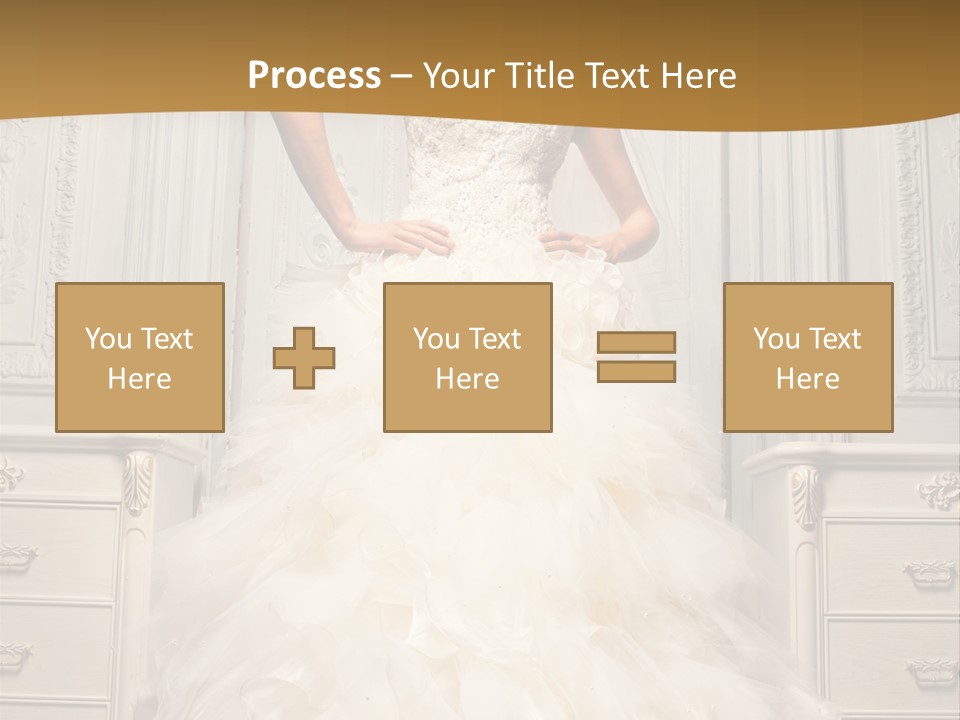 Portrait Dress Museum PowerPoint Template