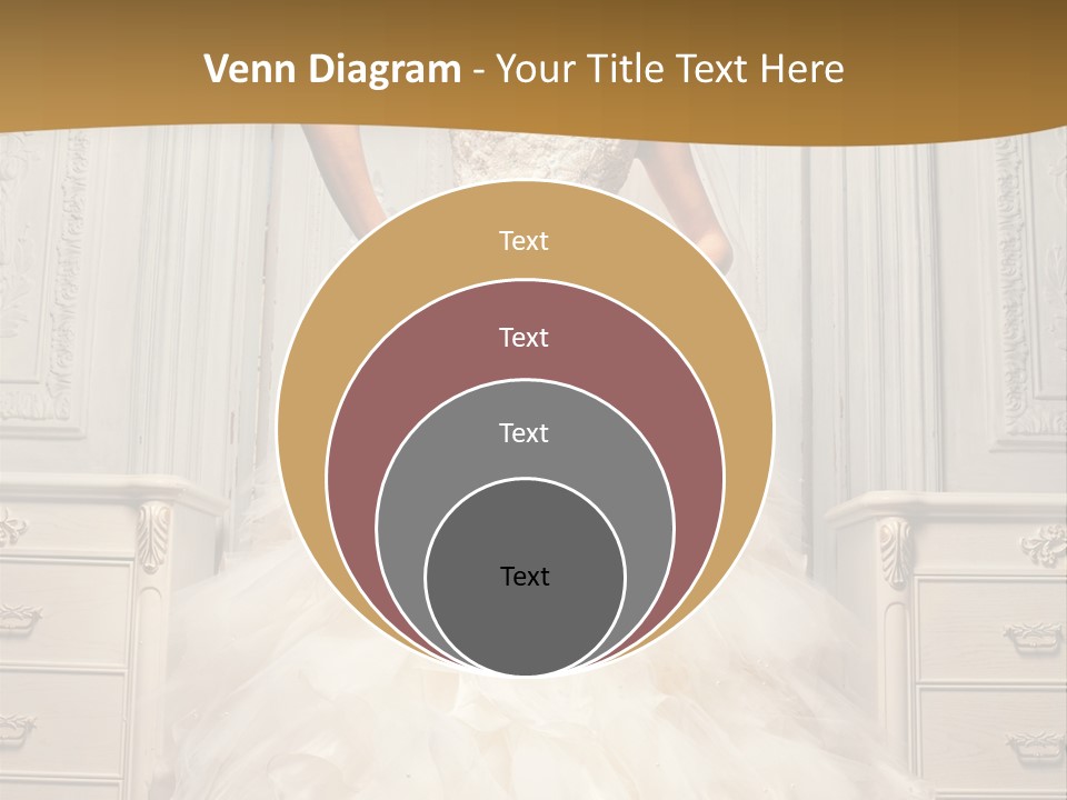 Portrait Dress Museum PowerPoint Template