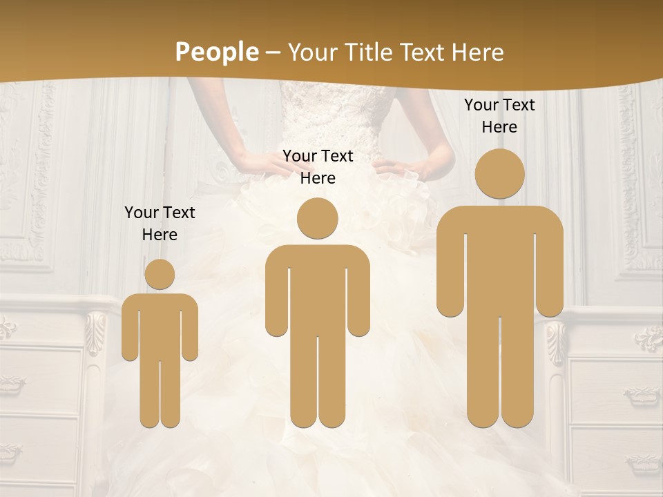 Portrait Dress Museum PowerPoint Template