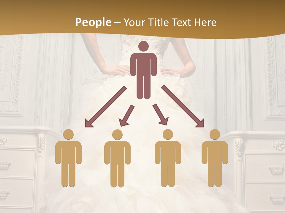 Portrait Dress Museum PowerPoint Template