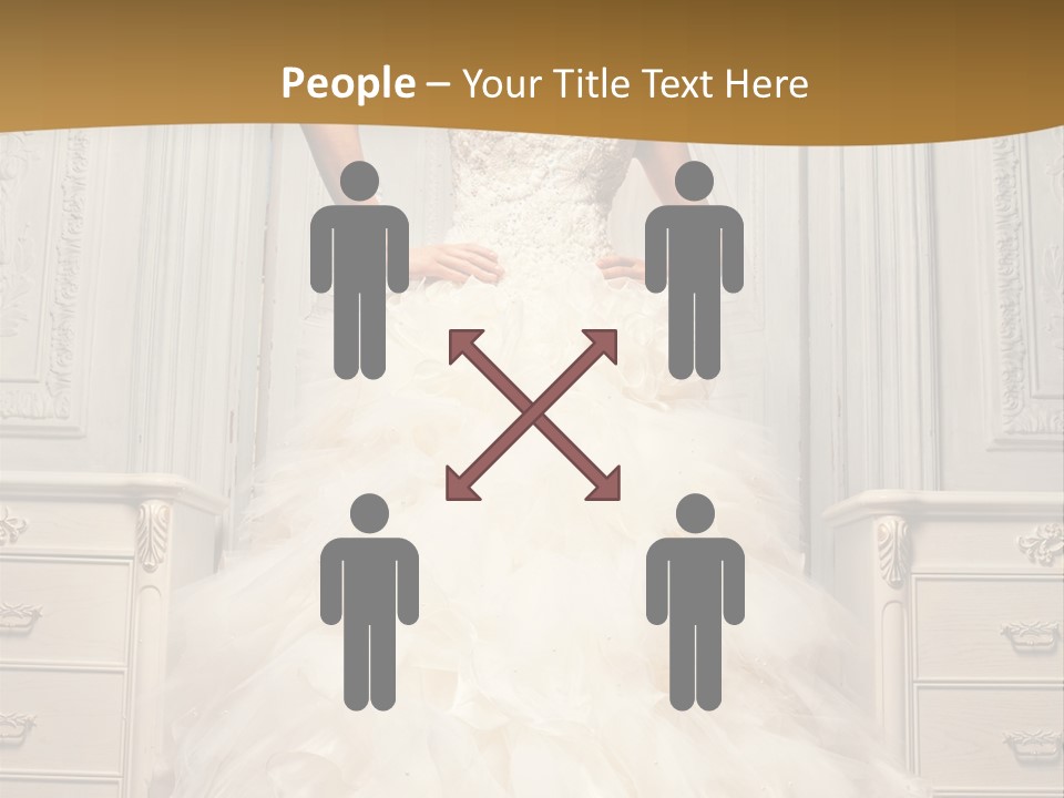 Portrait Dress Museum PowerPoint Template