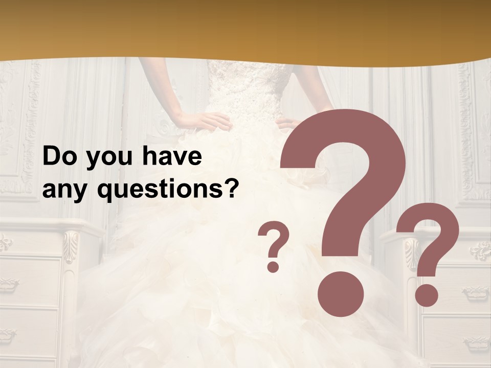 Portrait Dress Museum PowerPoint Template