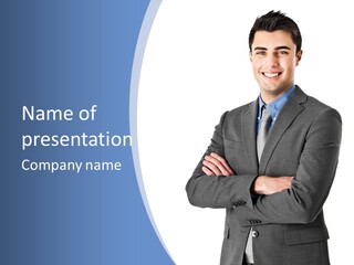 Handsome Manager Modern PowerPoint Template