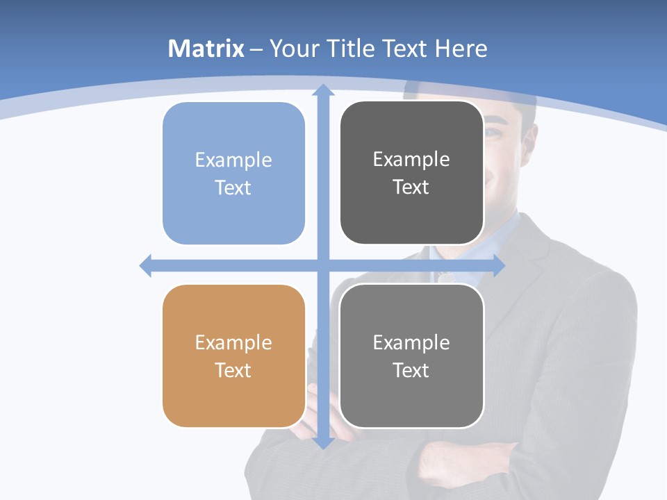 Handsome Manager Modern PowerPoint Template