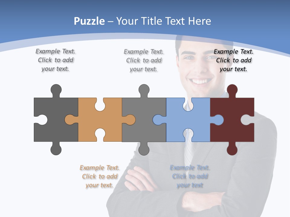 Handsome Manager Modern PowerPoint Template