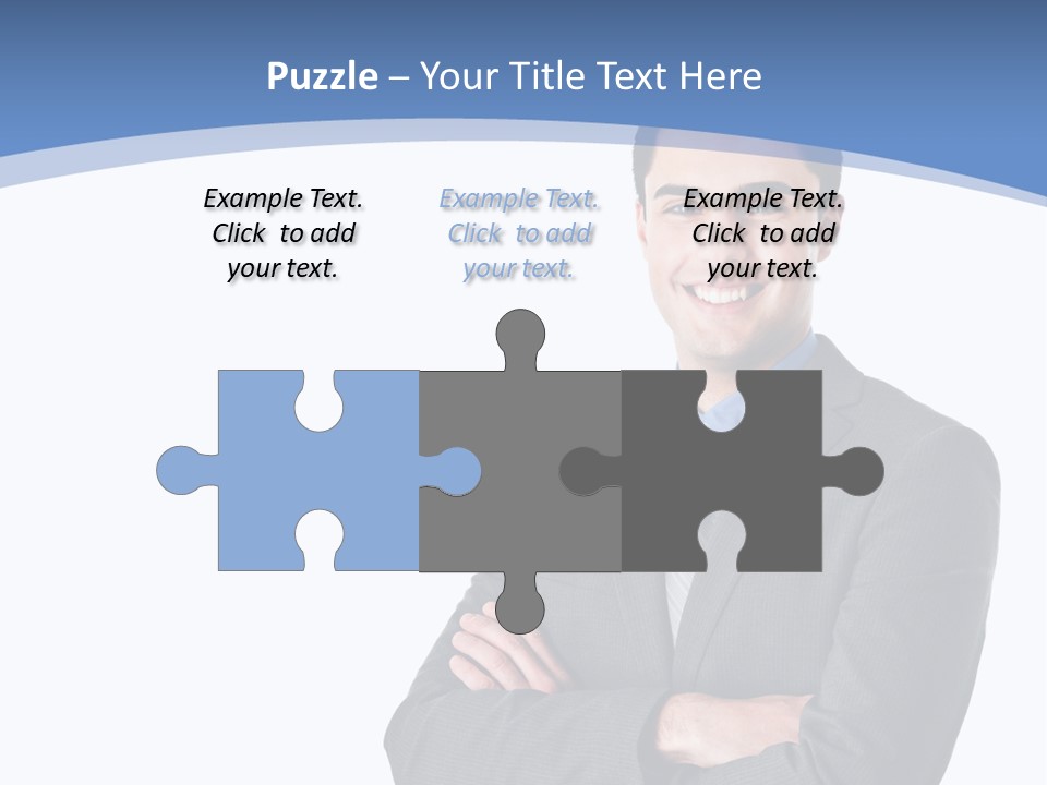 Handsome Manager Modern PowerPoint Template