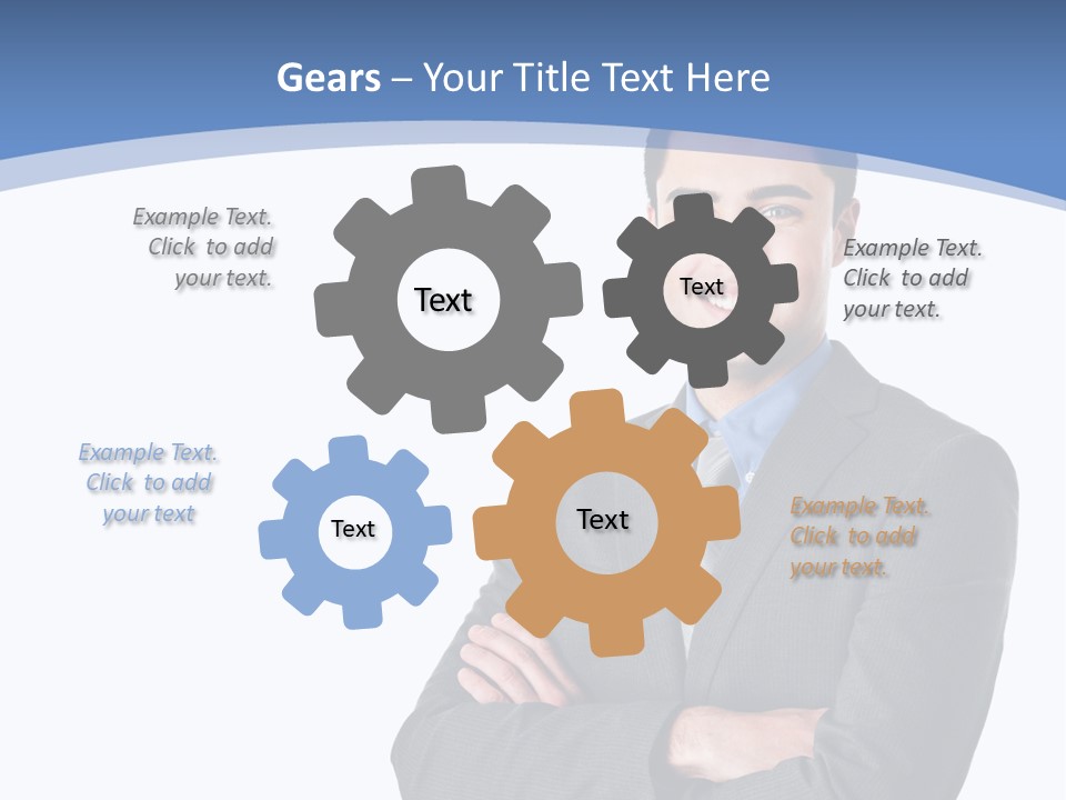 Handsome Manager Modern PowerPoint Template