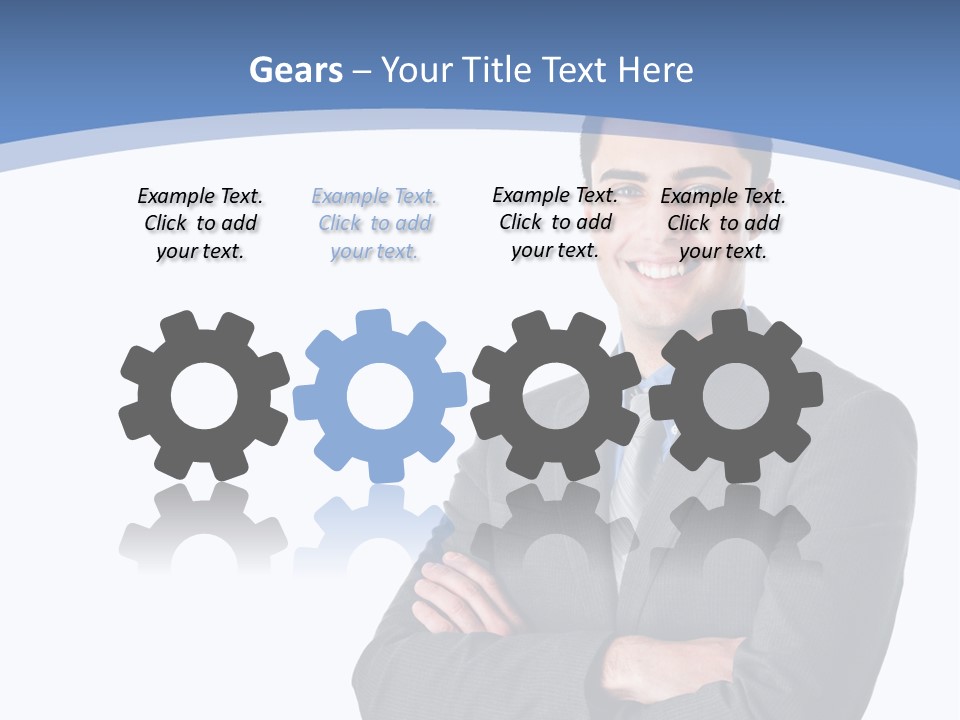 Handsome Manager Modern PowerPoint Template