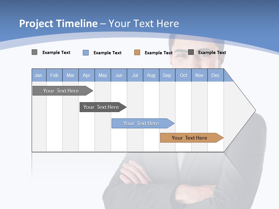 Handsome Manager Modern PowerPoint Template