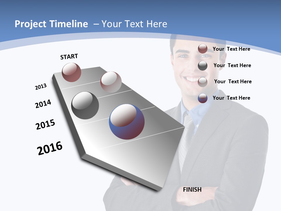 Handsome Manager Modern PowerPoint Template