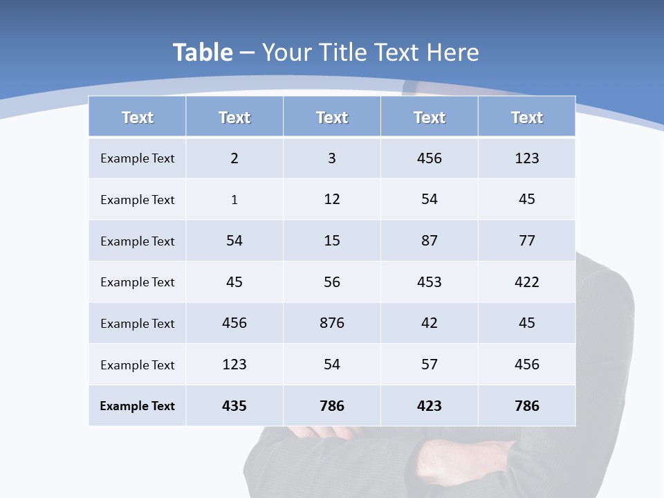 Handsome Manager Modern PowerPoint Template