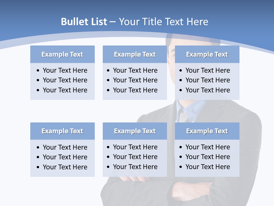 Handsome Manager Modern PowerPoint Template