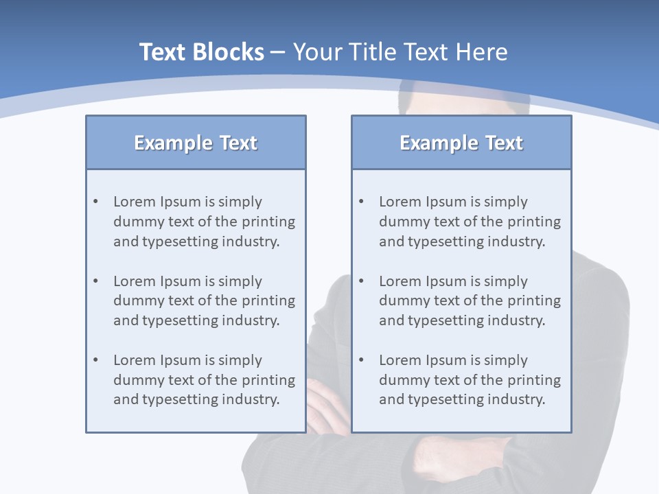 Handsome Manager Modern PowerPoint Template