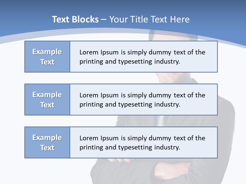 Handsome Manager Modern PowerPoint Template