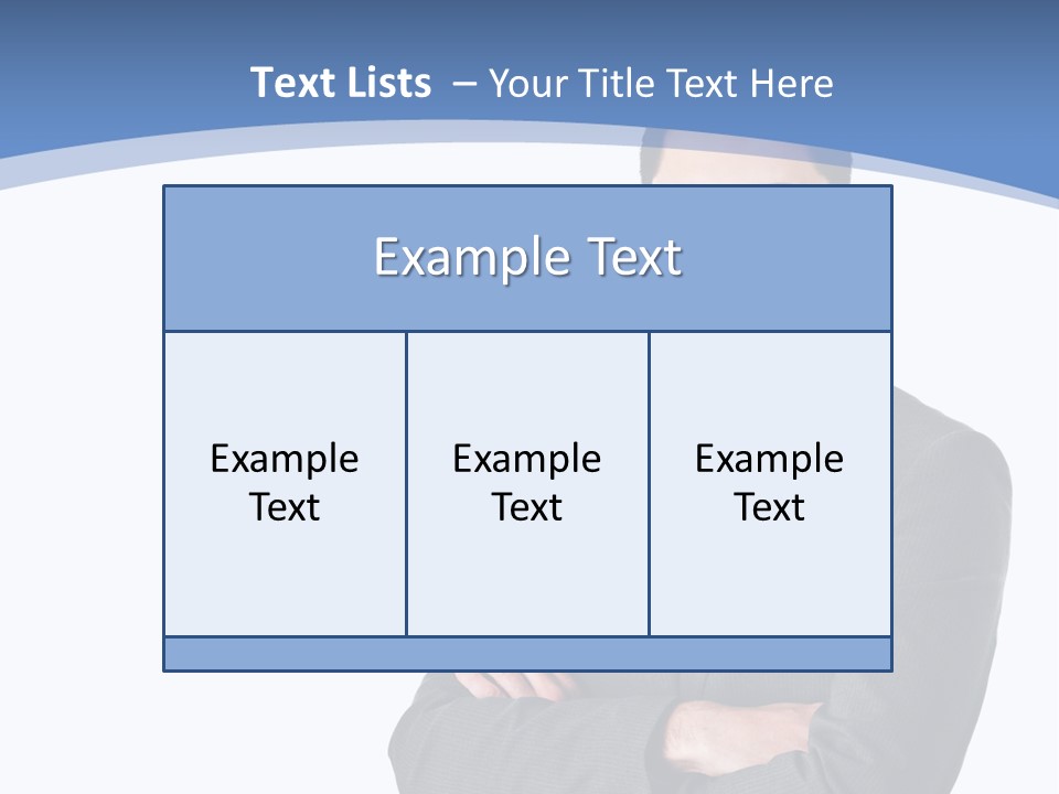 Handsome Manager Modern PowerPoint Template