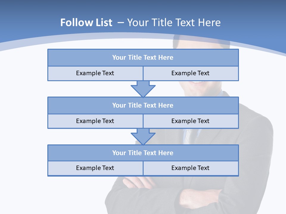Handsome Manager Modern PowerPoint Template