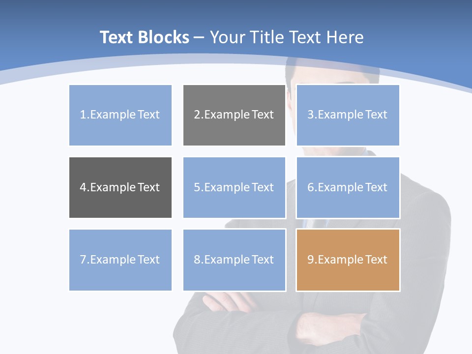 Handsome Manager Modern PowerPoint Template