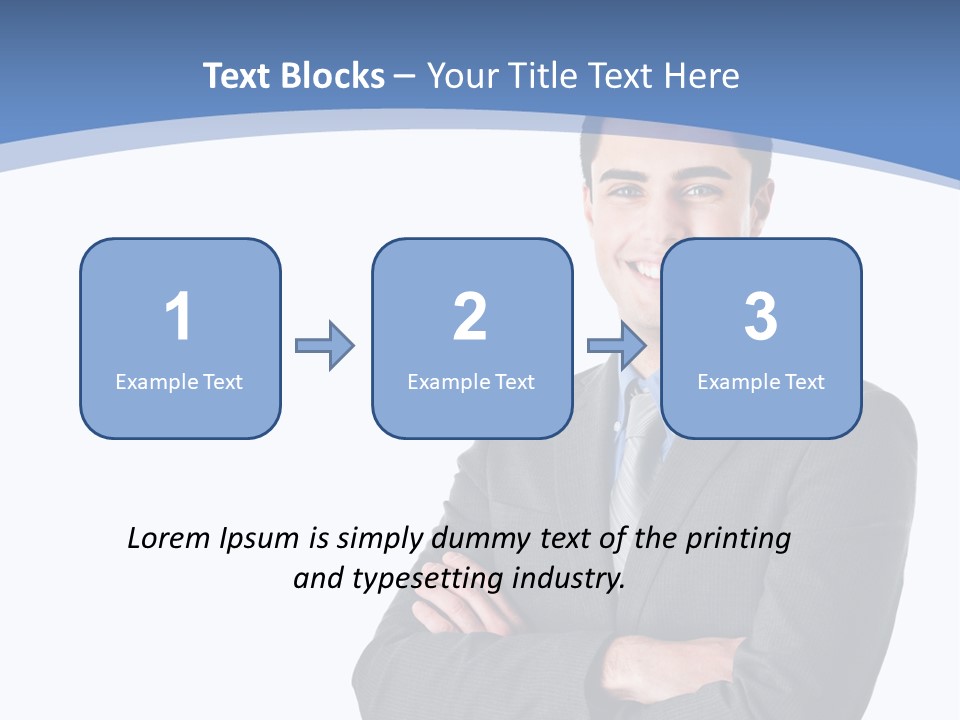 Handsome Manager Modern PowerPoint Template