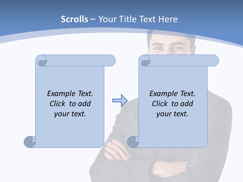 Handsome Manager Modern PowerPoint Template