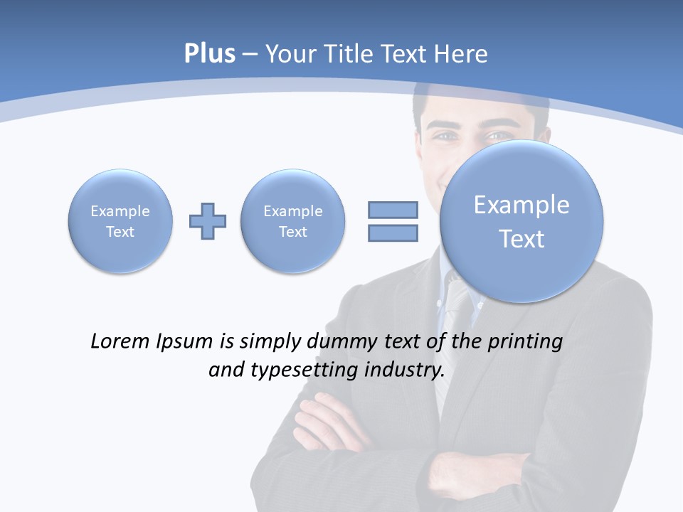 Handsome Manager Modern PowerPoint Template