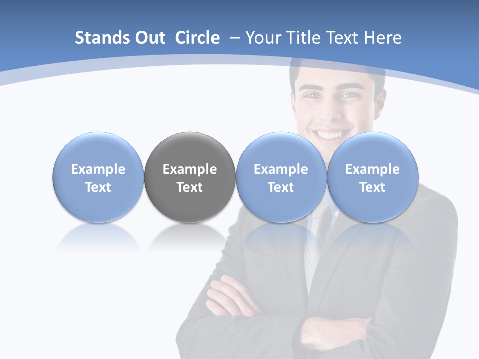 Handsome Manager Modern PowerPoint Template