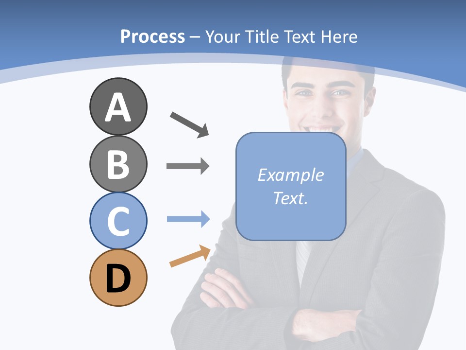 Handsome Manager Modern PowerPoint Template