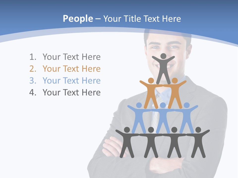 Handsome Manager Modern PowerPoint Template