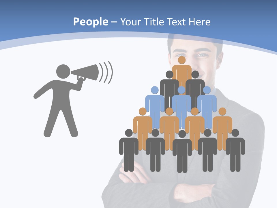 Handsome Manager Modern PowerPoint Template