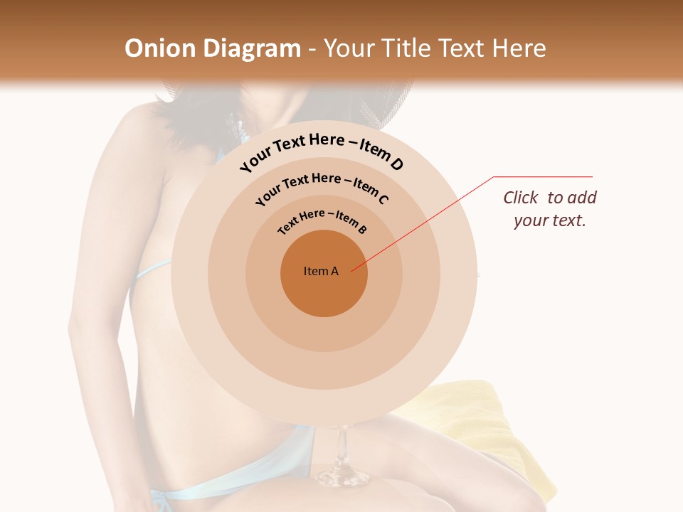 White Ocean Cocktail PowerPoint Template