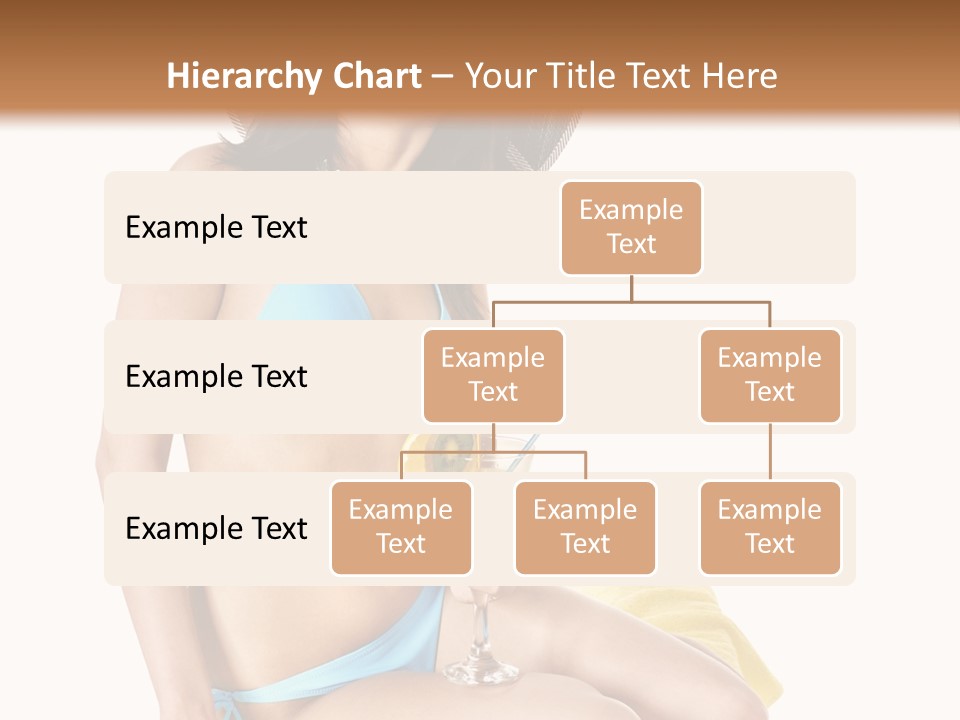 White Ocean Cocktail PowerPoint Template