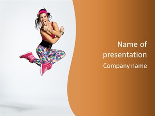 Young Agility Mad PowerPoint Template